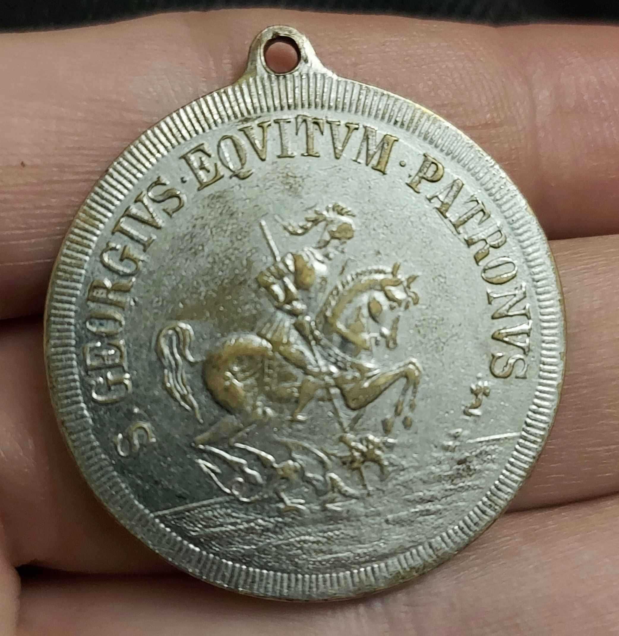 Медаль Жетон Медальон Кулон Амулет Оберег Св.Георгий Победоносец