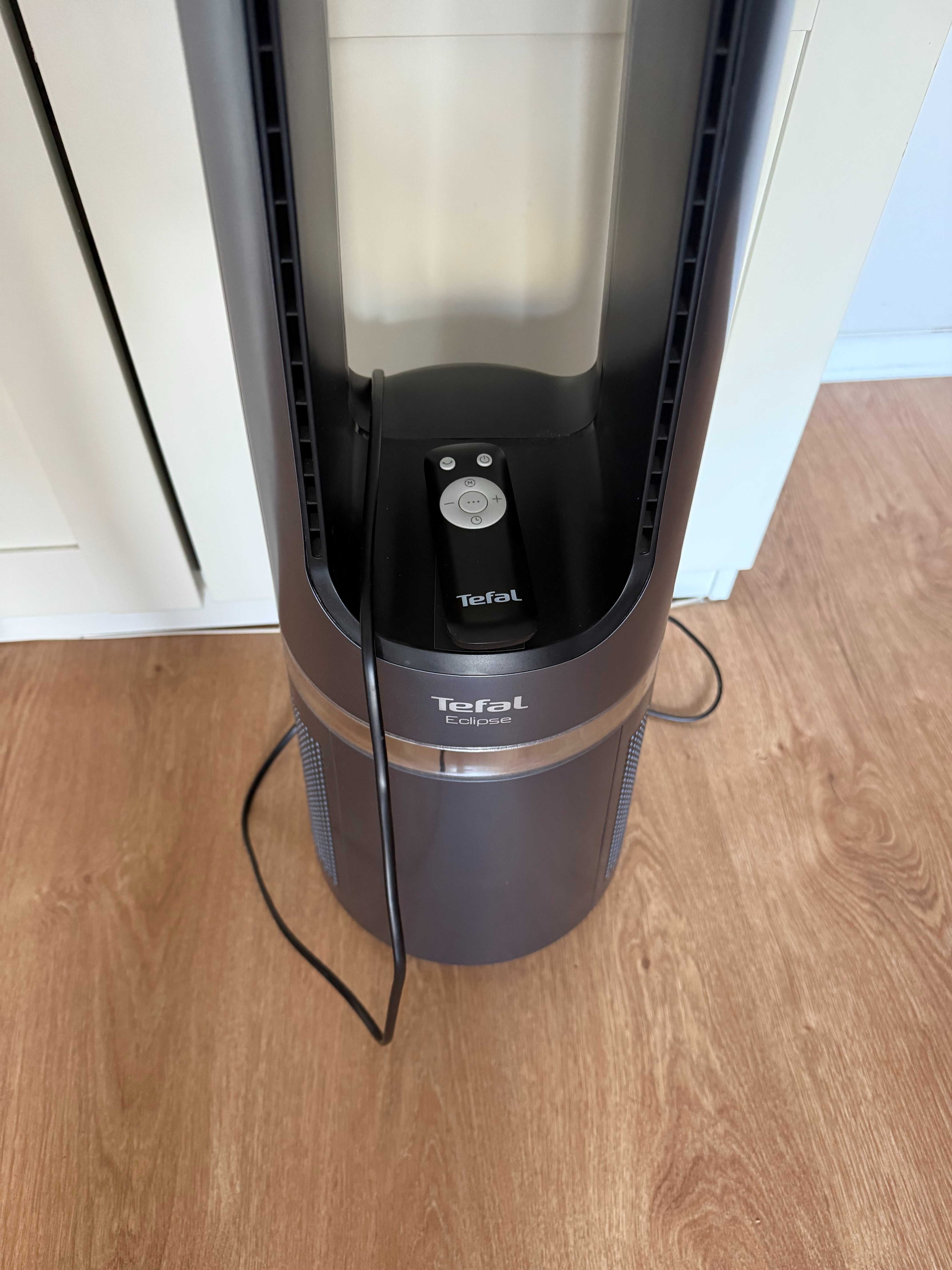 Oczyszczacz i wentylator kolumnowy tefal 2w1 eclipse