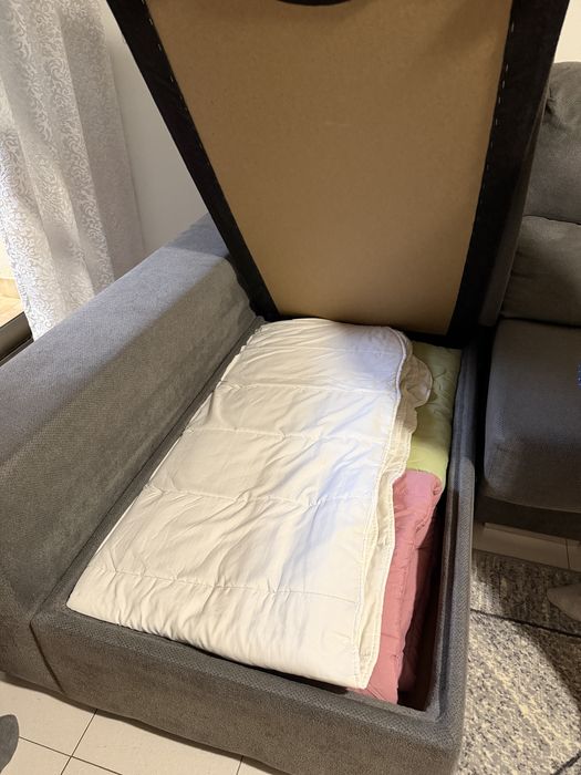 Sofá com chaise longue Conforama