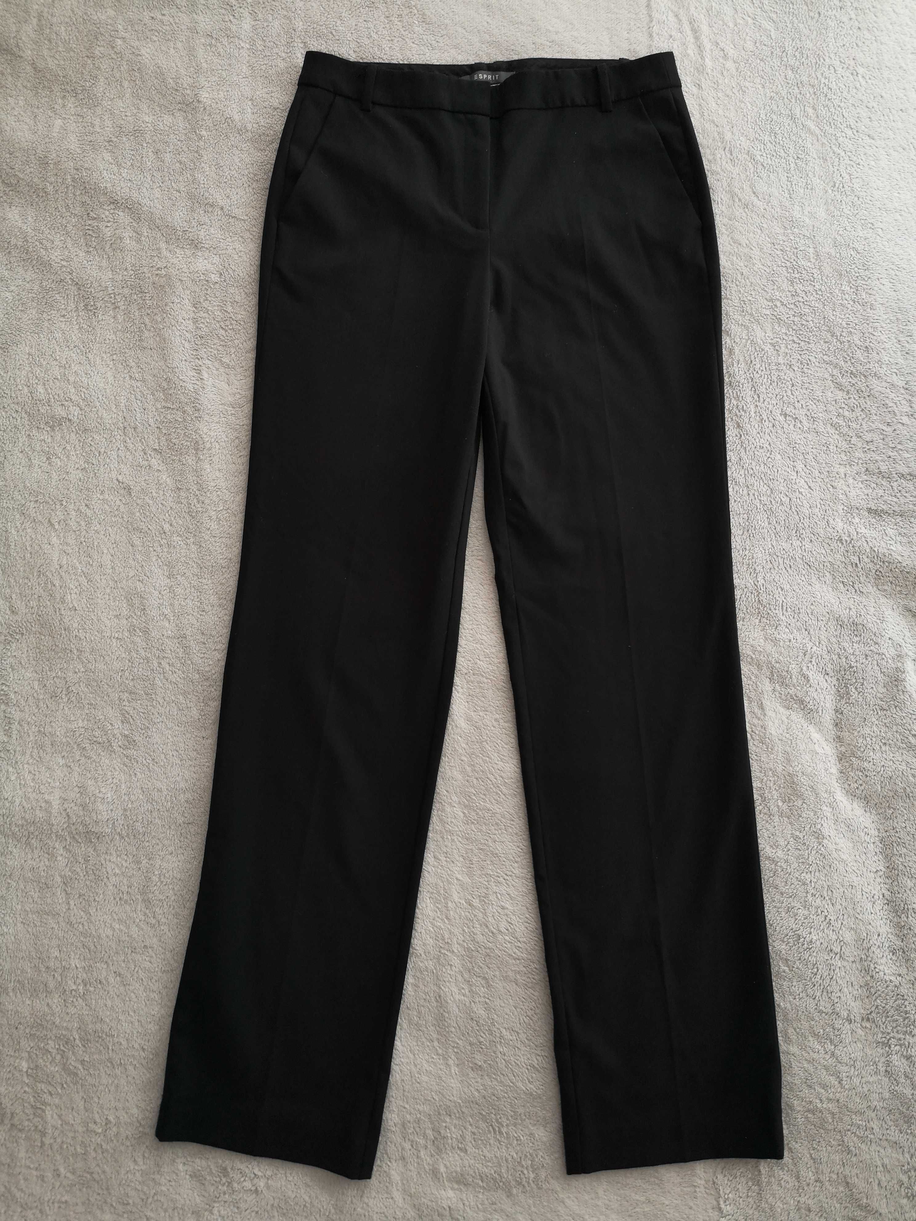 Czarne eleganckie spodnie w kant Esprit 34 - 36 jak nowe