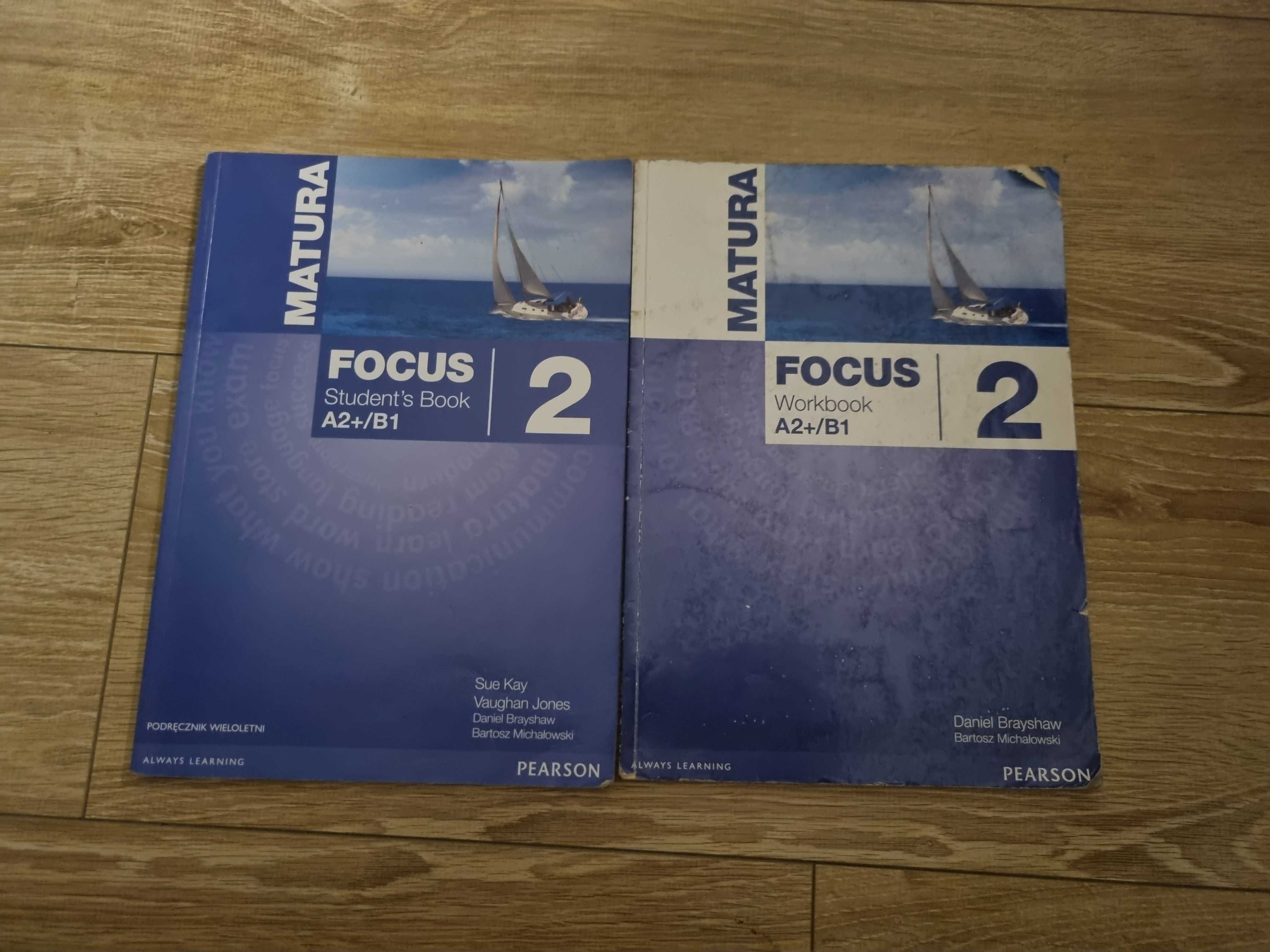 Matura Focus 2 Workbook i Student's Book A2+/B1