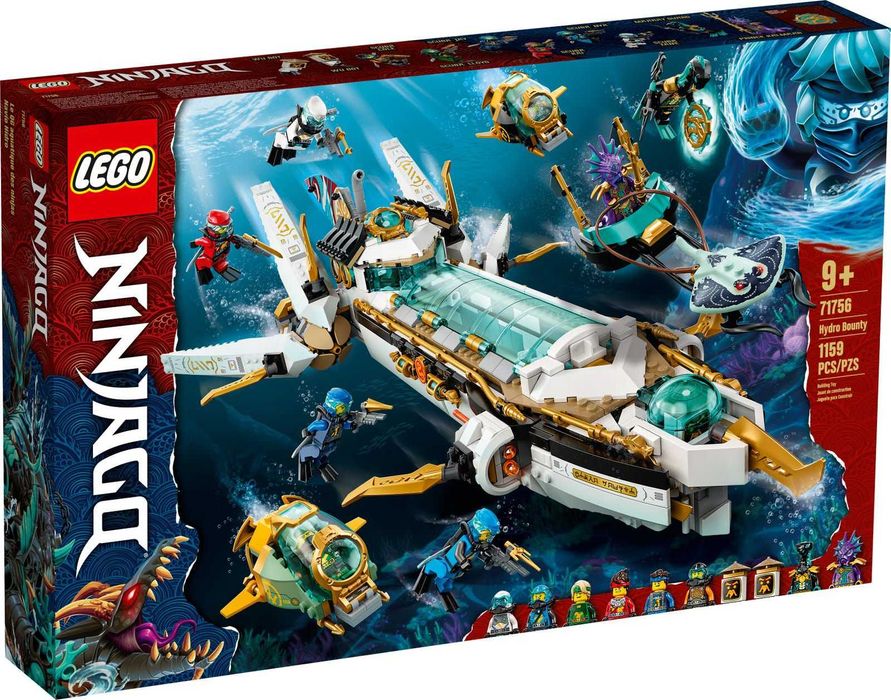 LEGO Ninjago 71756 Pływająca Perła plus gratis zestaw Ninjago 112403