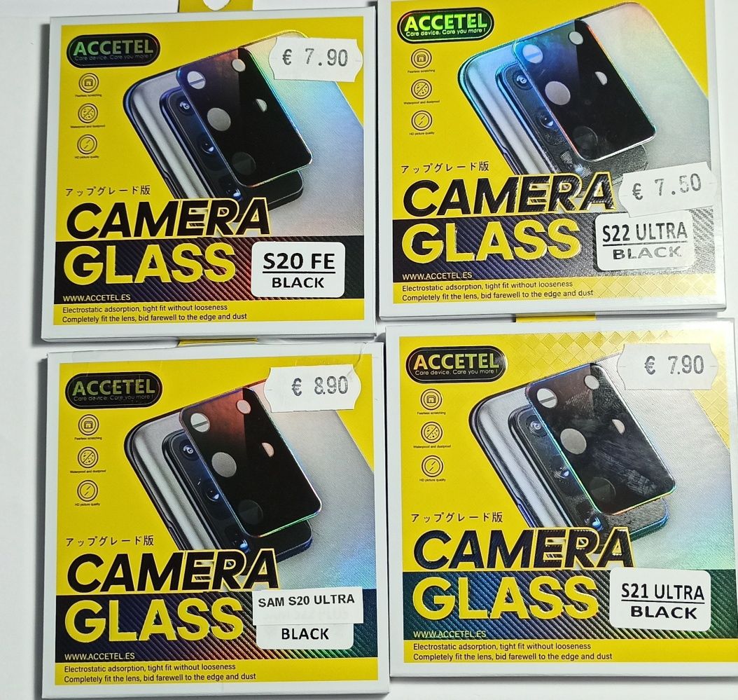 Película Câmara 3D Samsung A53 / S21 fe / S22 Ultra / S20 Ultra / A33