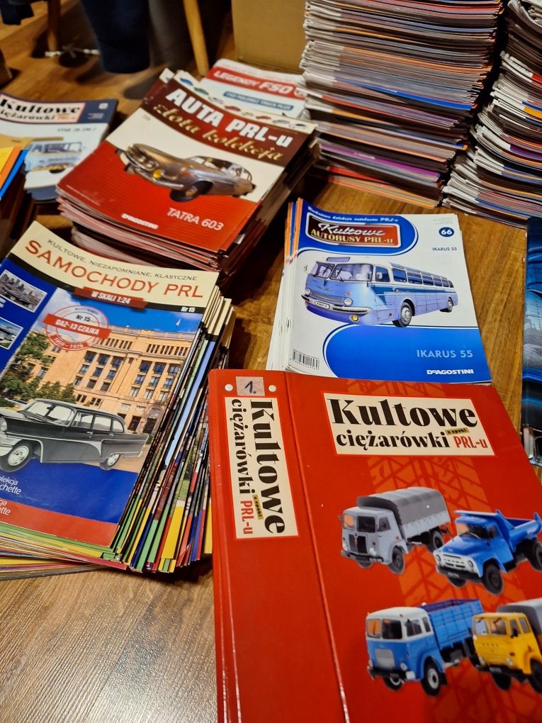 Ponad 1000 gazet gazeta gazetka gazetek 1:43 kultowe auta prl ciężaró