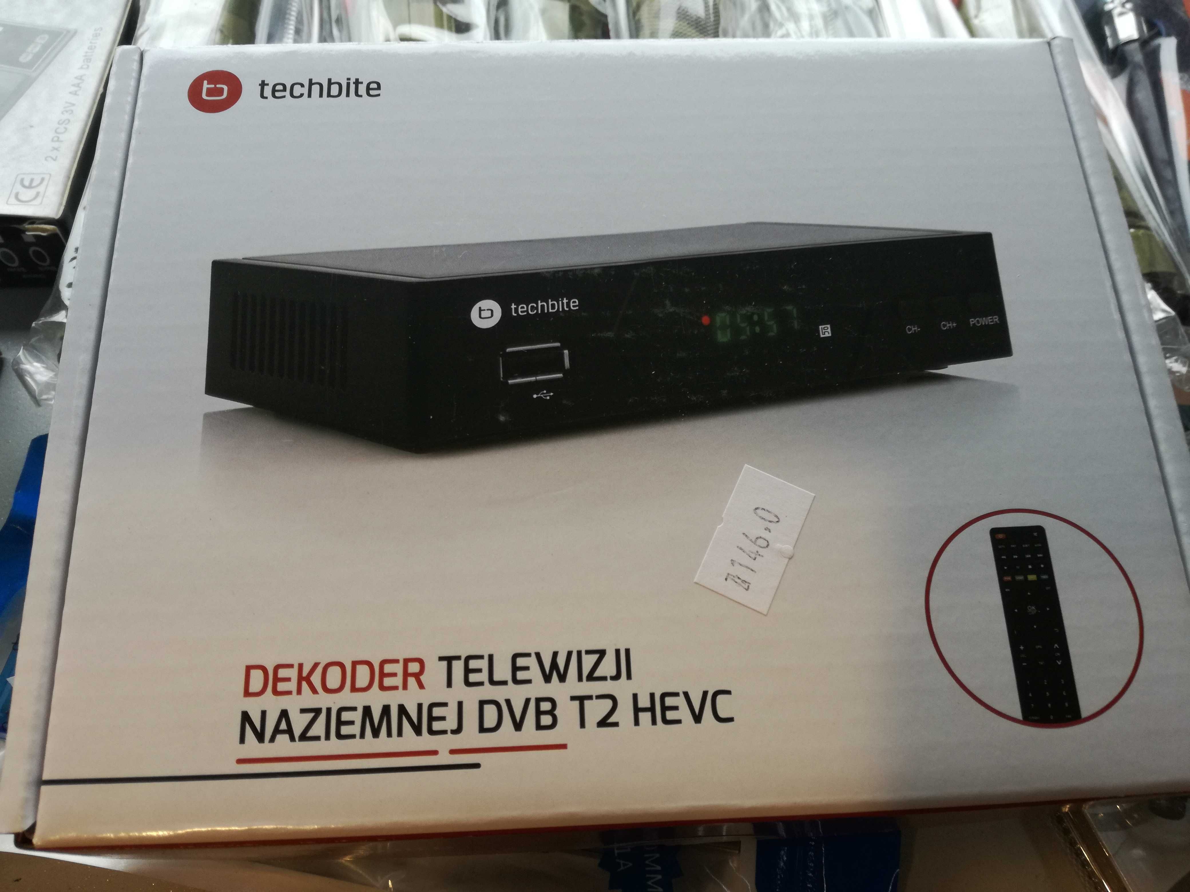 Dekoder DVB-T2 Techbite Hevc