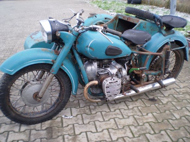 Motocykl z koszem Dniepr k 750