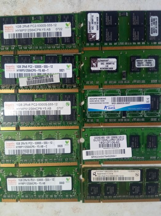 Оперативна пам'ять DDR2 для ноутбука