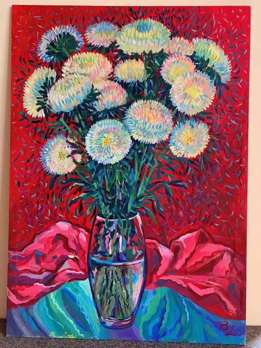 Картина «Букет», масло, розмір 60Х80 см