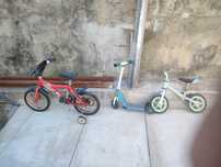 Bicicletas, trotinete,