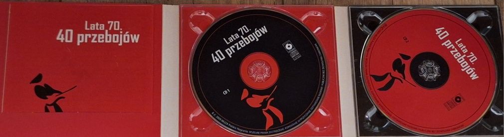 Lata 70 - 40 Przebojów - Polskie Przeboje - 2CD