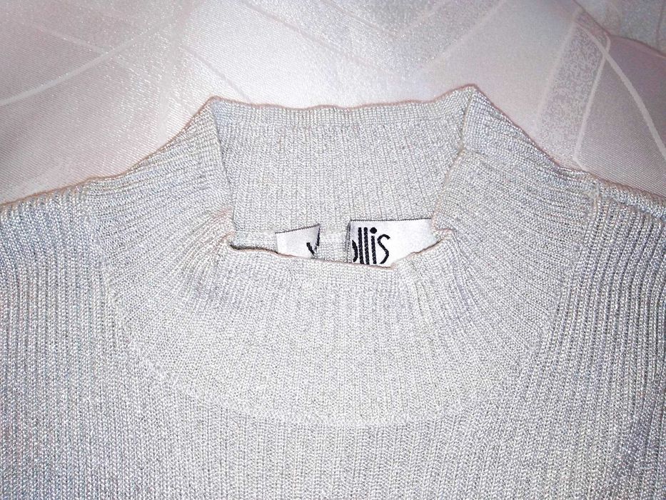 Bluzka bezrękawnik z półgolfem top bluzeczka r 14