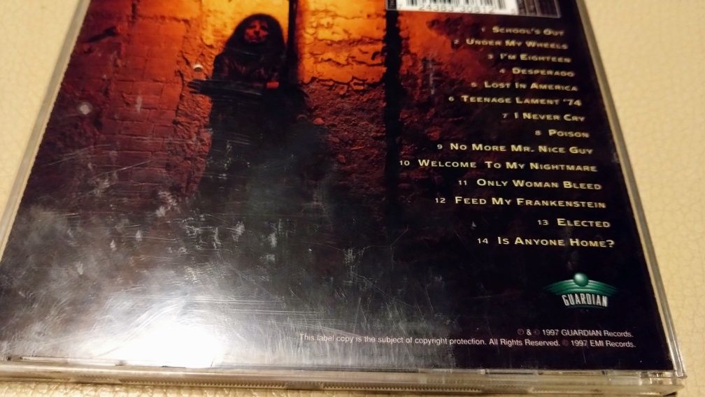Alice Cooper - A Fistful Of Alice, horror rock, hard , glam, metal CD