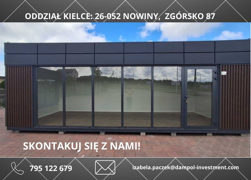 Dostępny od ręki pawilon/ kontener biurowy , handlowy