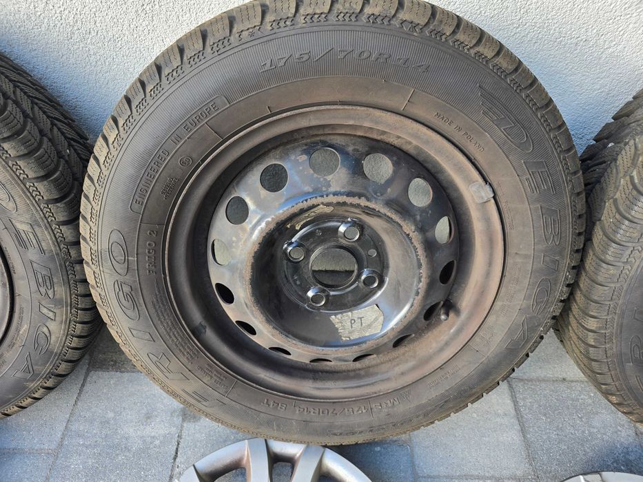 Koła zimowe felgi stalowe Hyundai i20 - 14cali opony 175/70/14