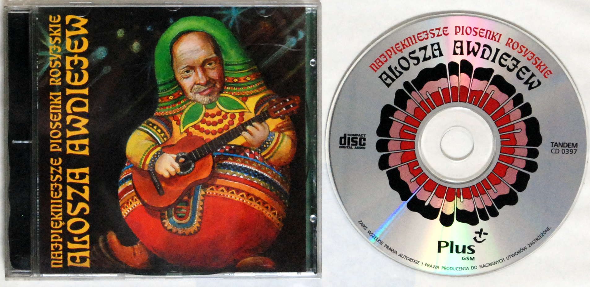 (CD) Alosza Awdiejew - Najpiękniejsze Piosenki Rosyjskie