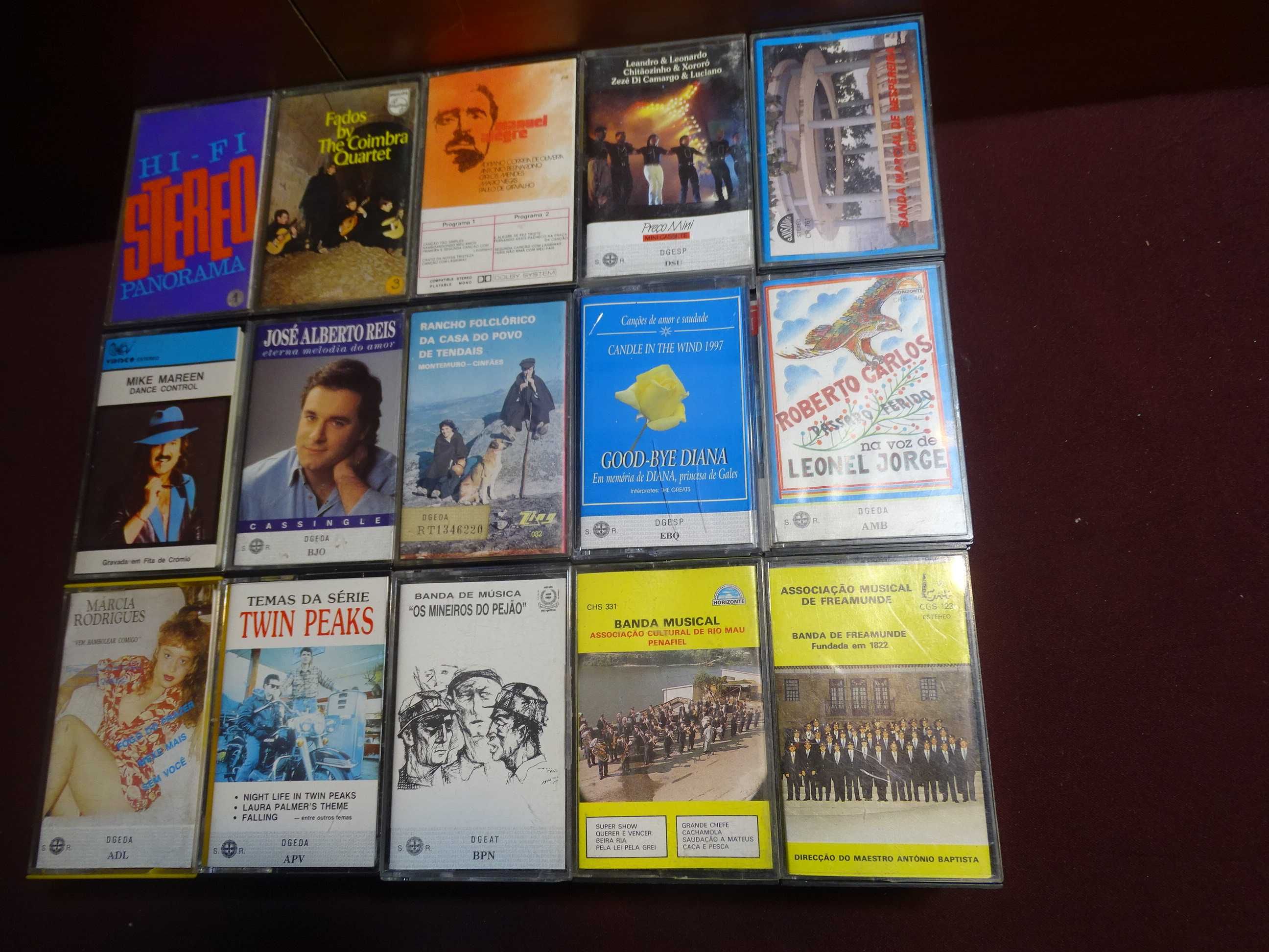 Lote de Cassetes Musica Portuguesa e internacional em bom estado