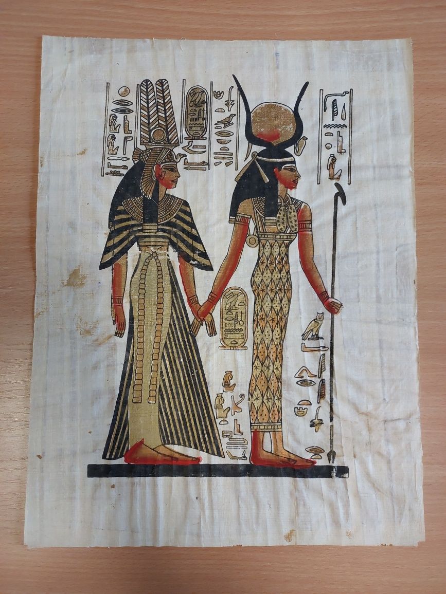 Papirus, malowidło.