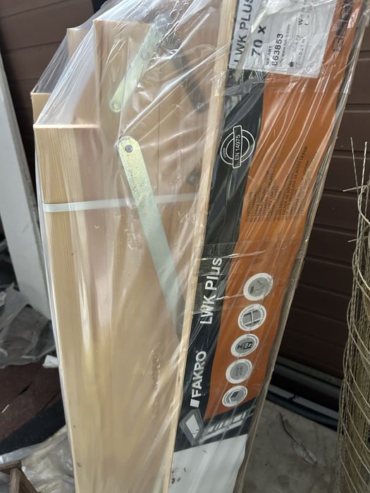 Драбина розкладна на горище Fakro LWK Plus (70x130