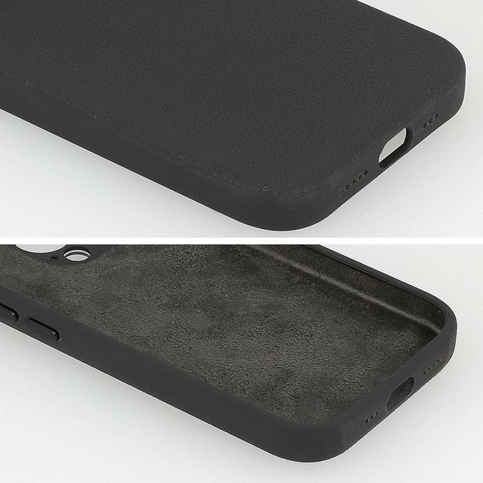 Tel Protect Lichi Soft Case Do Iphone 14 Pro Max Czarny