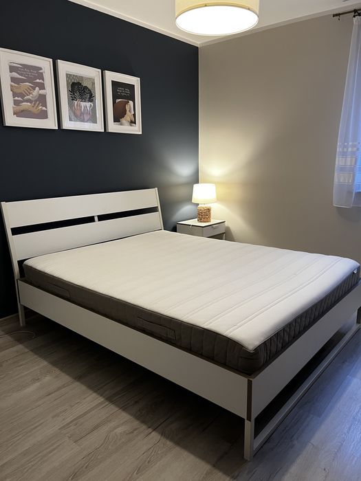 Rama łóżka 160x200 ikea + szafka nocna gratis!