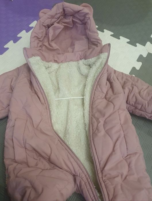 Зимовий комбінезон для дівчинки 80
