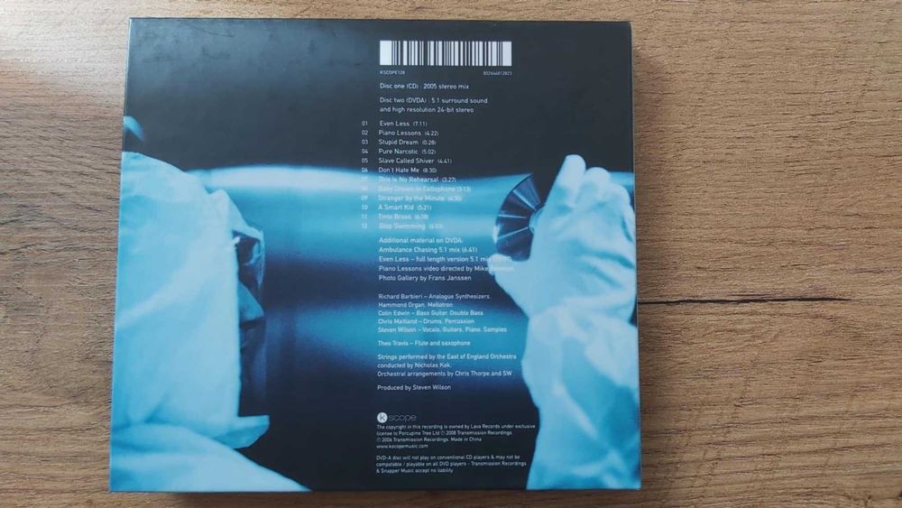Porcupine Tree ‎– "Stupid Dream" - wydanie specjalne; CD + DVD Audio