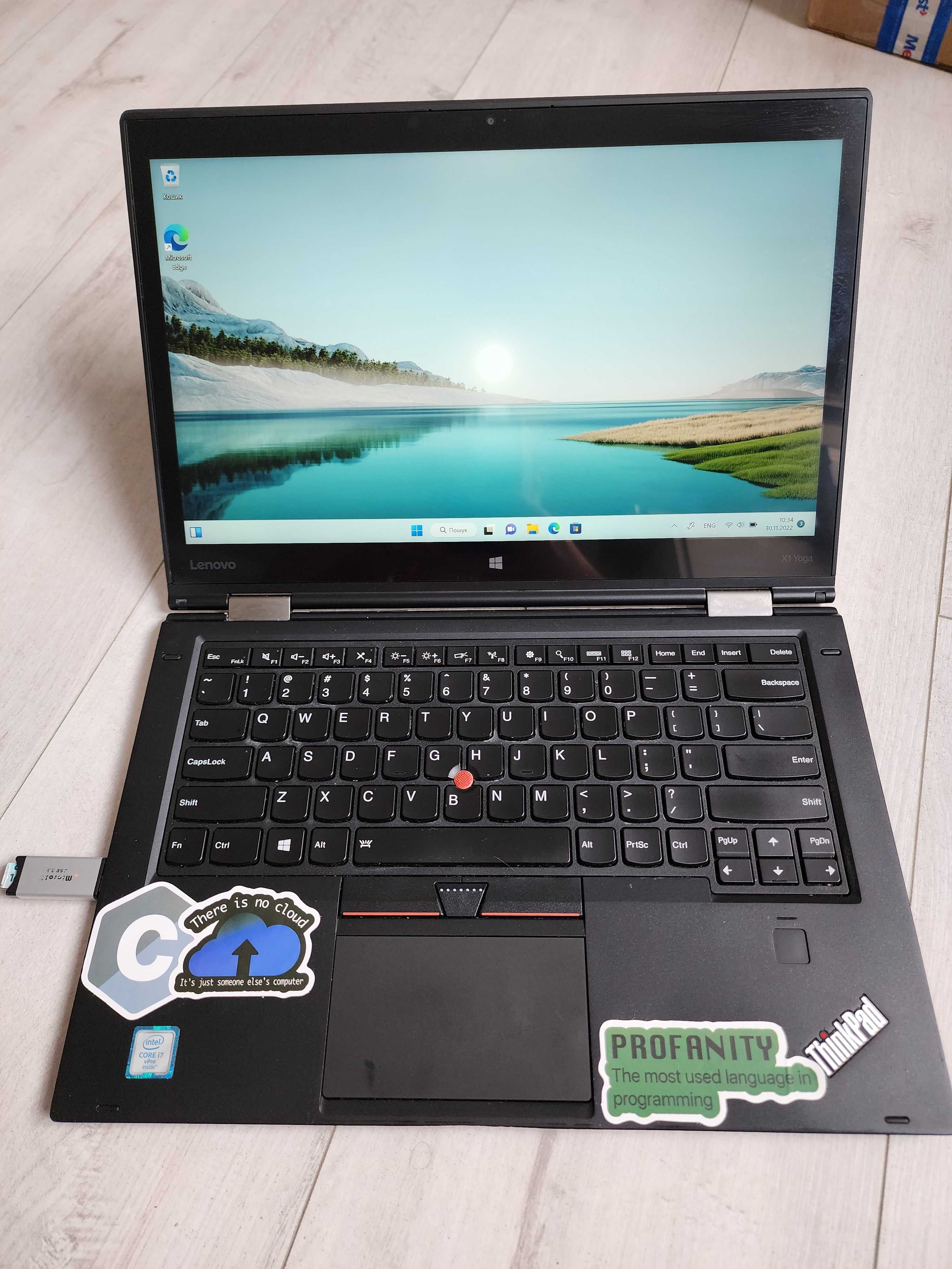 Lenovo ThinkPad X1 Yoga 1st Gen i7-6600U 16Gb 256Gb SSD