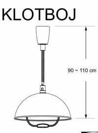 Candeeiro branco extensível Ikea