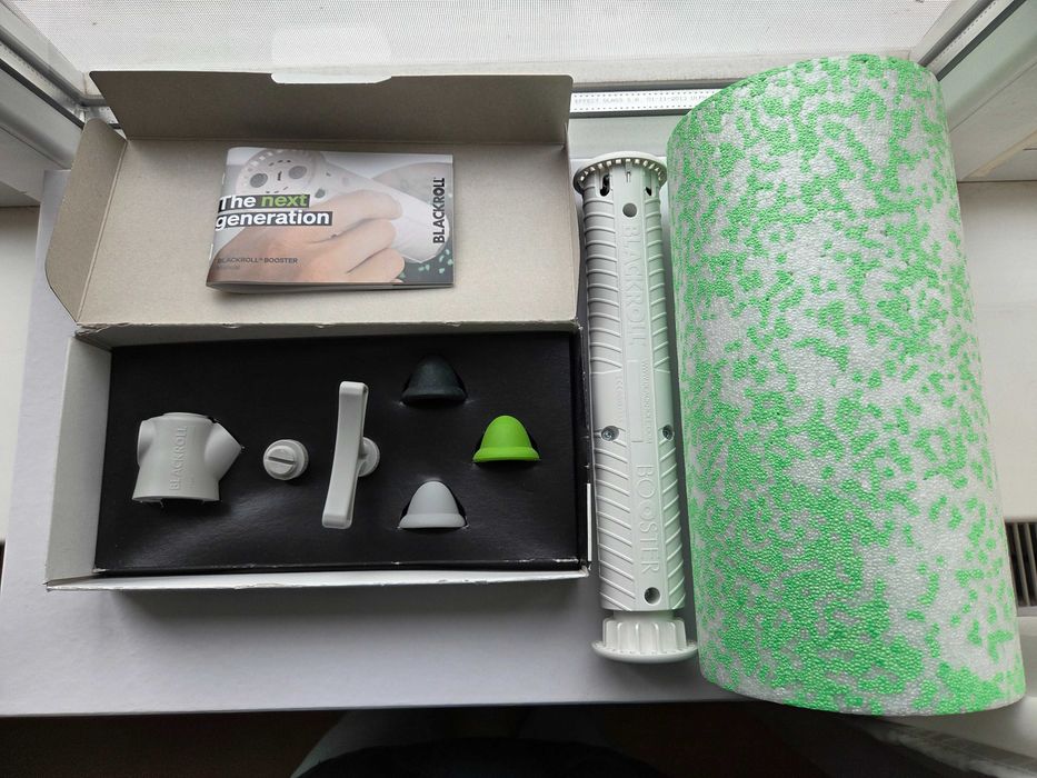 Набір з вібрострижнем BLACKROLL® BOOSTER HEAD BOX вібромасажер