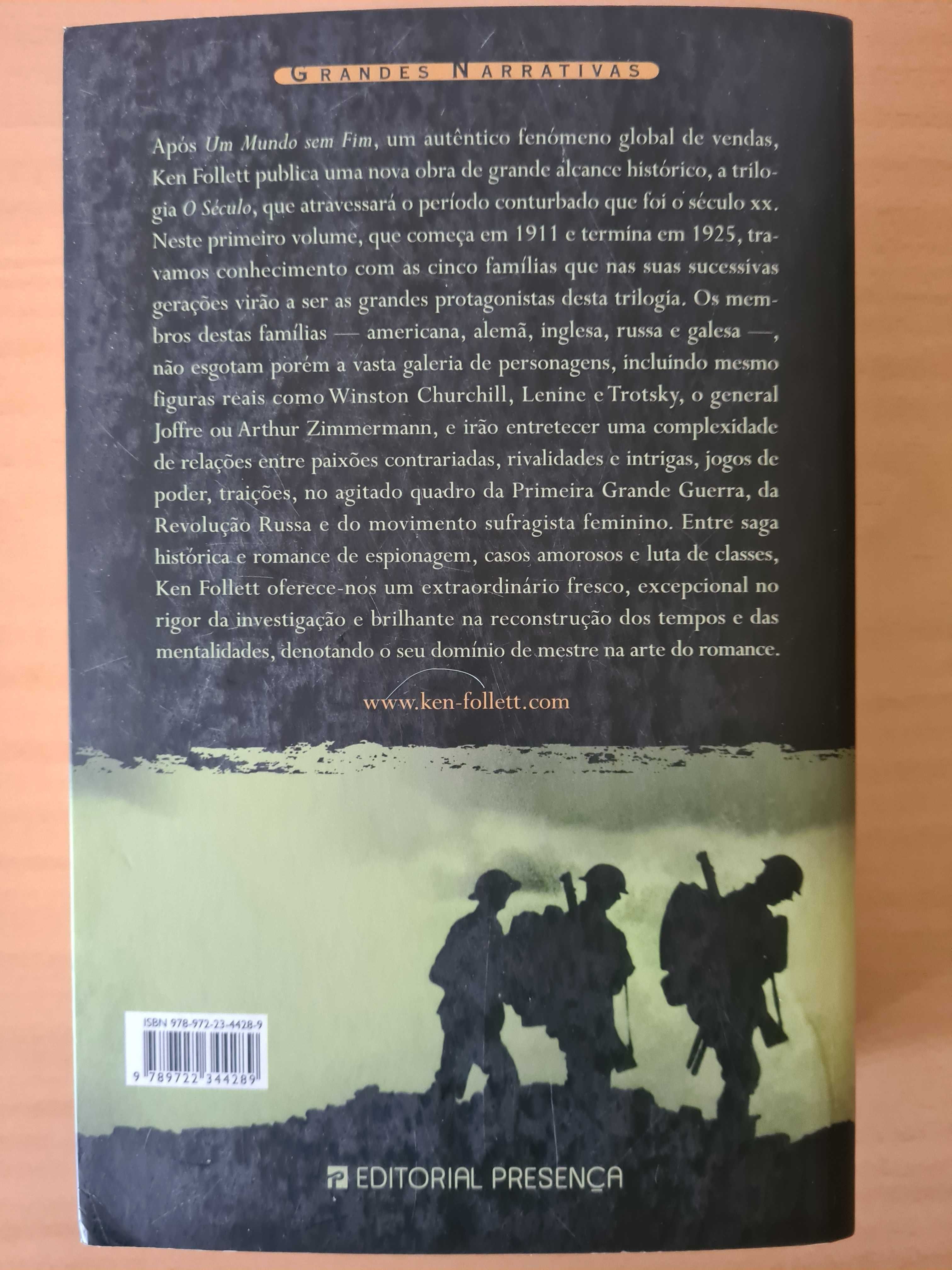 Livro "A Queda dos Gigantes" de Ken Follett