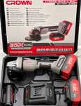 Аккумуляторная бесщеточная болгарка Crown CT23026-125HXS-4 BMC