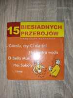 Płyta CD// 15 biesiadnych przebojów
