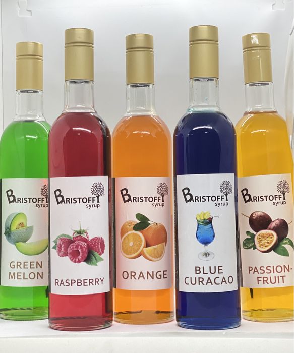 Сиропи для кави Baristoff. Сироп для коктейлів.