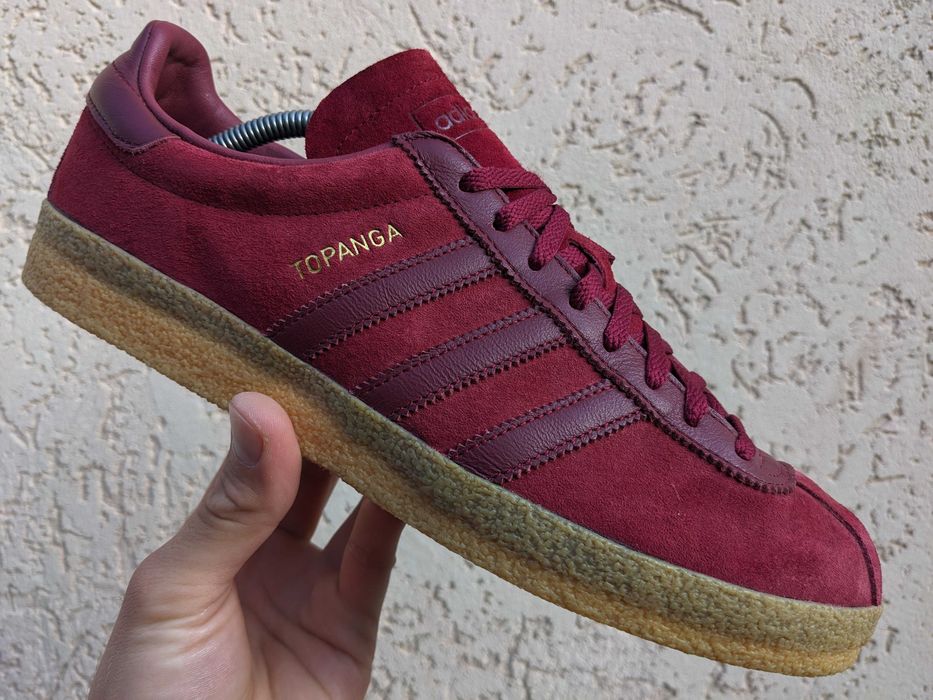 Adidas Topanga 44 /28см Мужские кожаные кроссовки