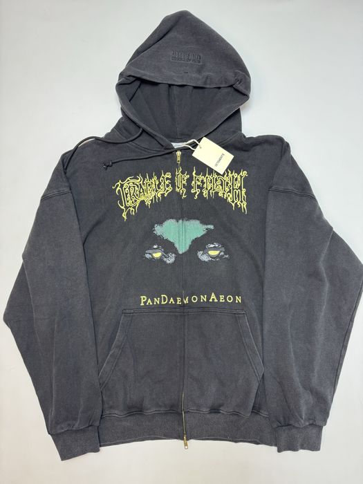 Зіп Худі Vetements Cradle Of Flith M L Zip up oversized Balenciaga
