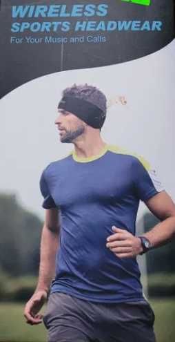 Opaska sportowa z Bluetooth, wbudowane słuchawki i mikrofon
