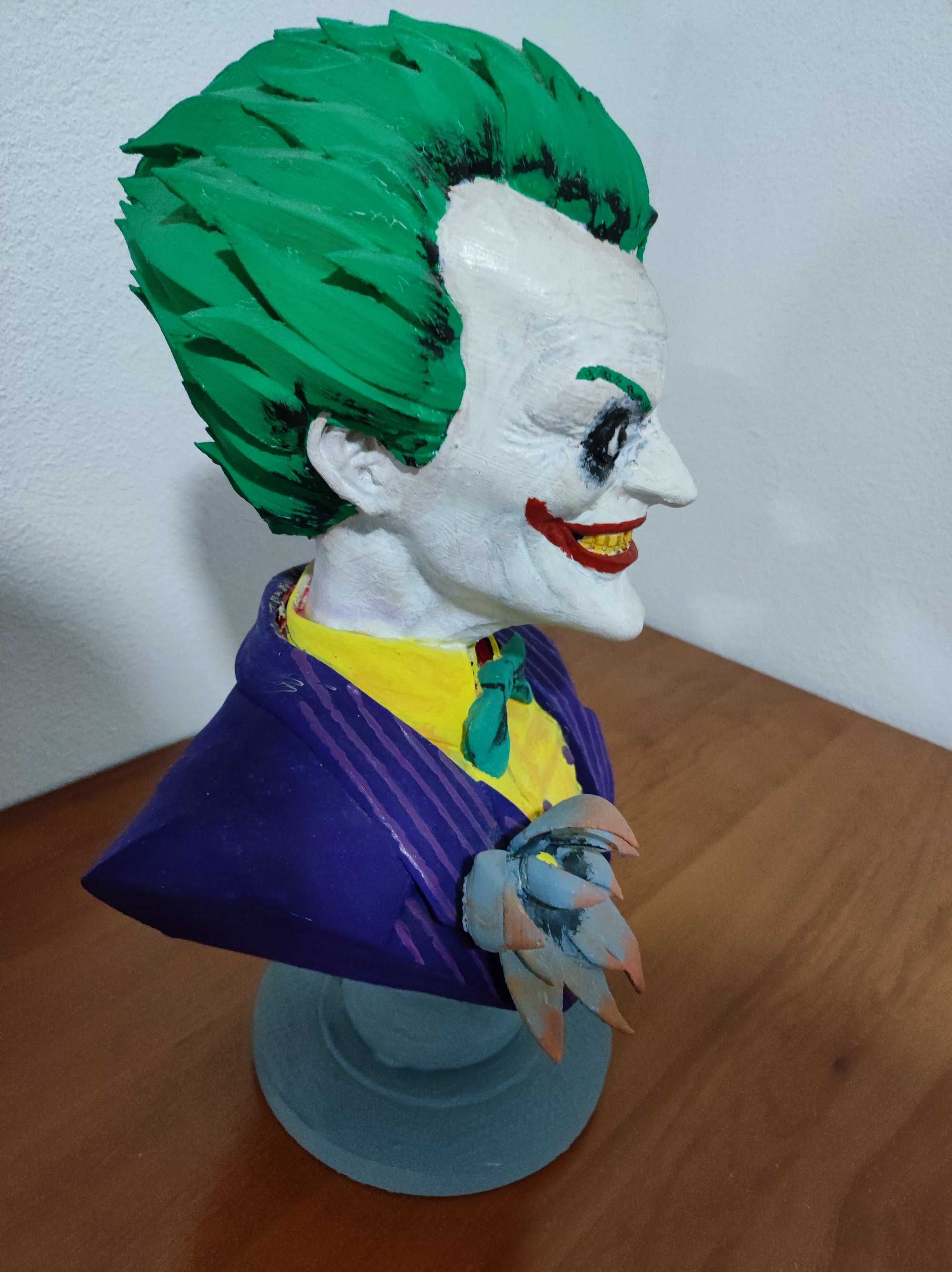 Descubra a Essência do Caos com o Busto do Joker em PLA