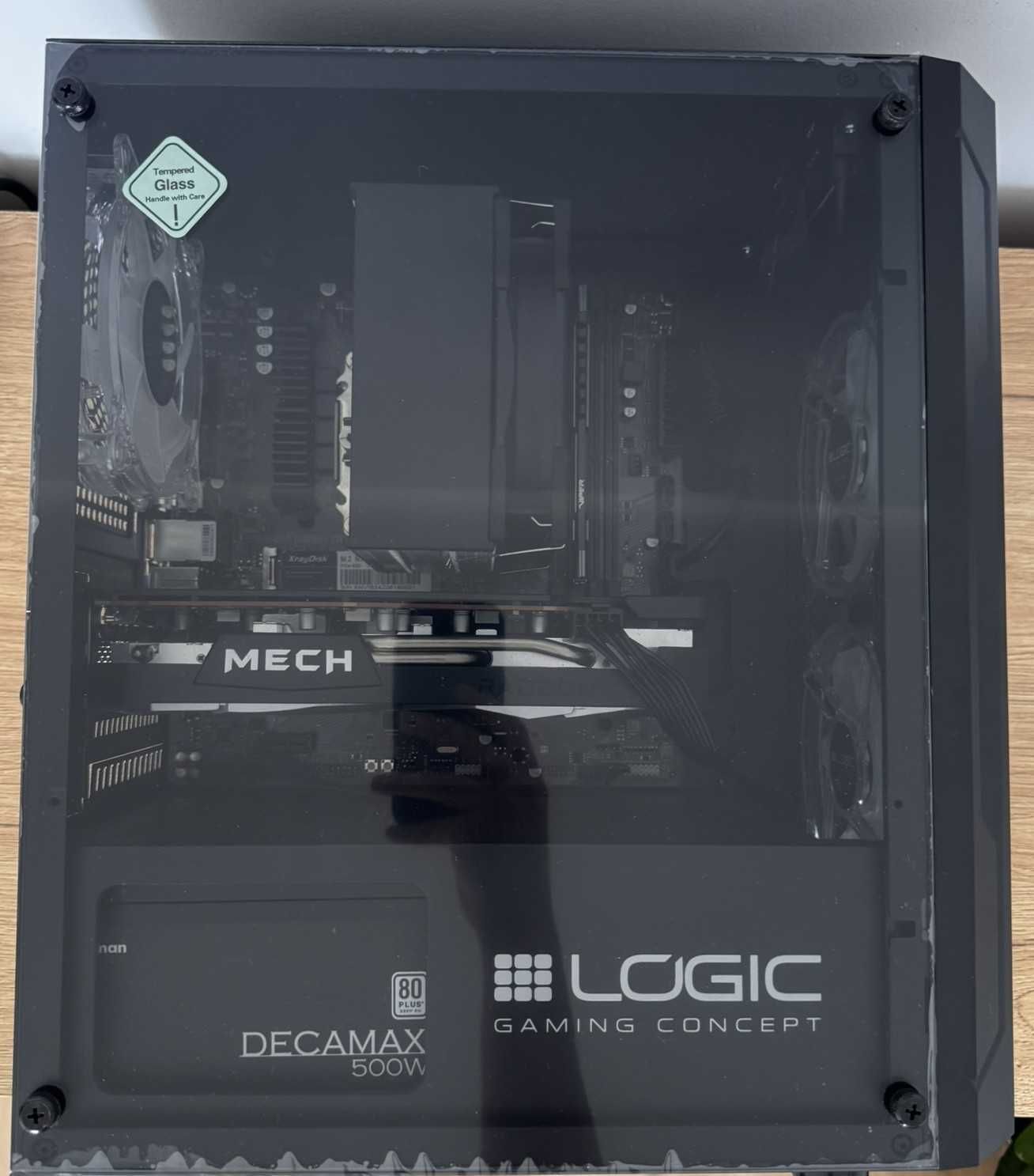 Solidny Komputer Gamingowy i5-12400F + RX 6600 + 16GB DDR4 + 1TB SSD