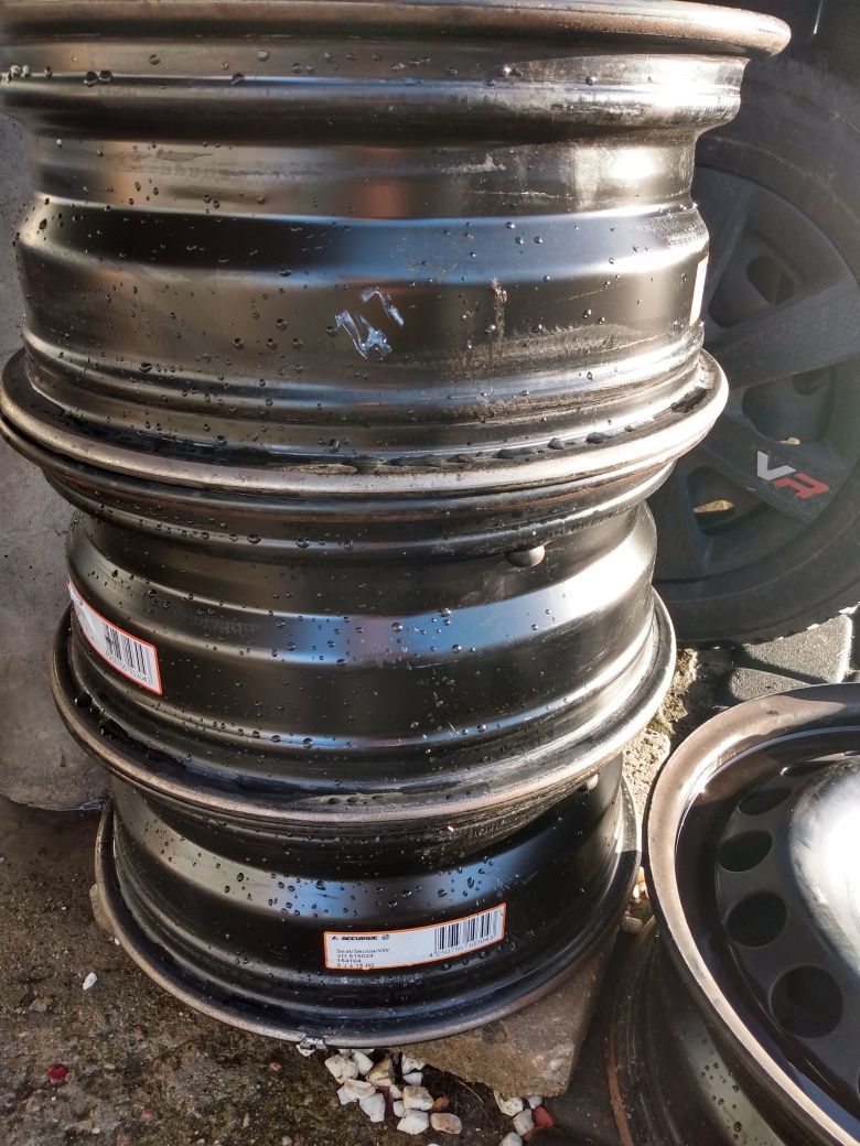 4x Felga stalowa VW "6.0 x 15" 5/112 ET47