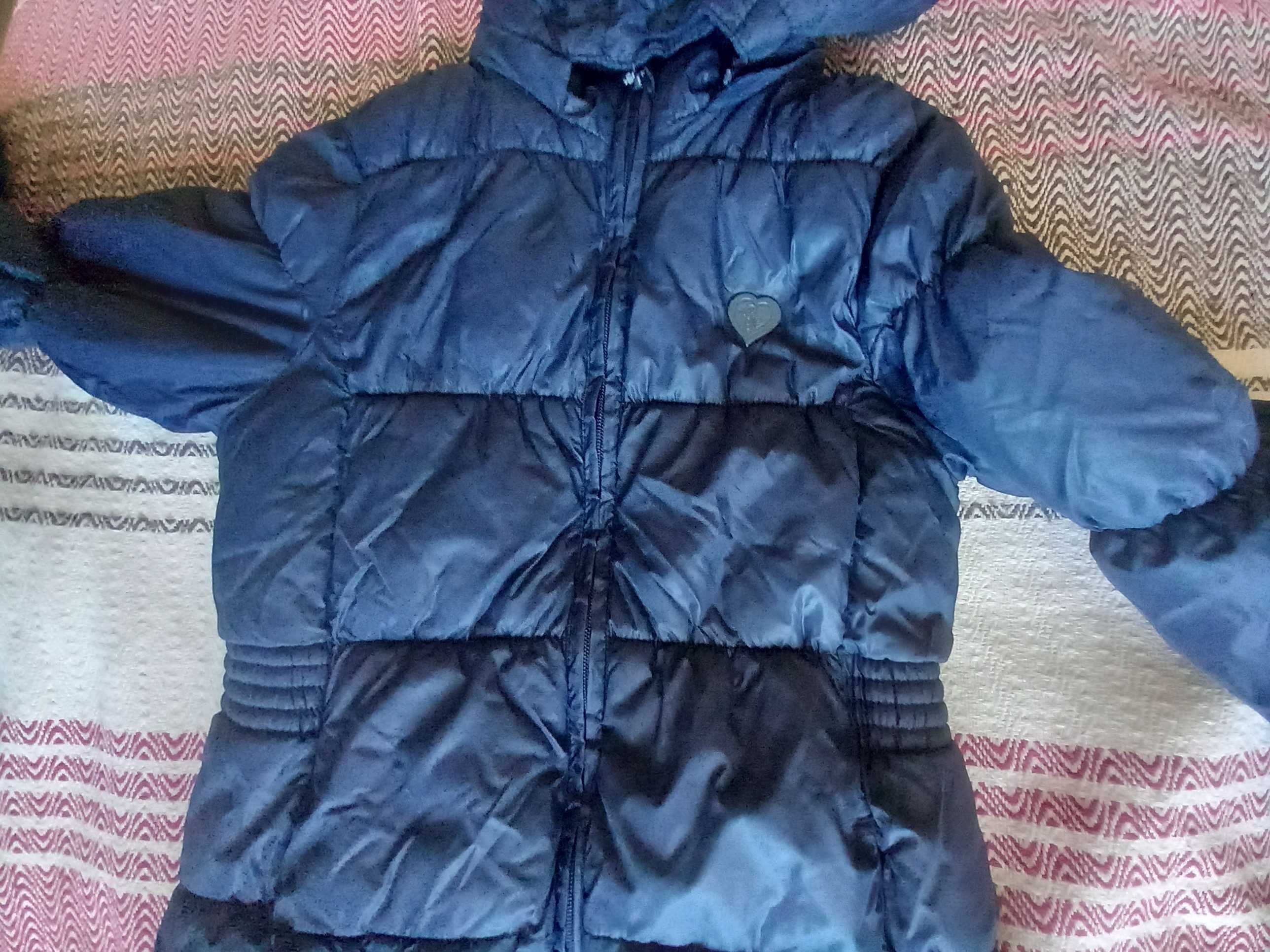Демисезонная куртка удлинённая,  пальто Chicco для девочки, р.128