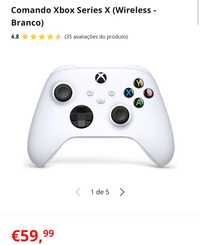 Comando Xbox Branco