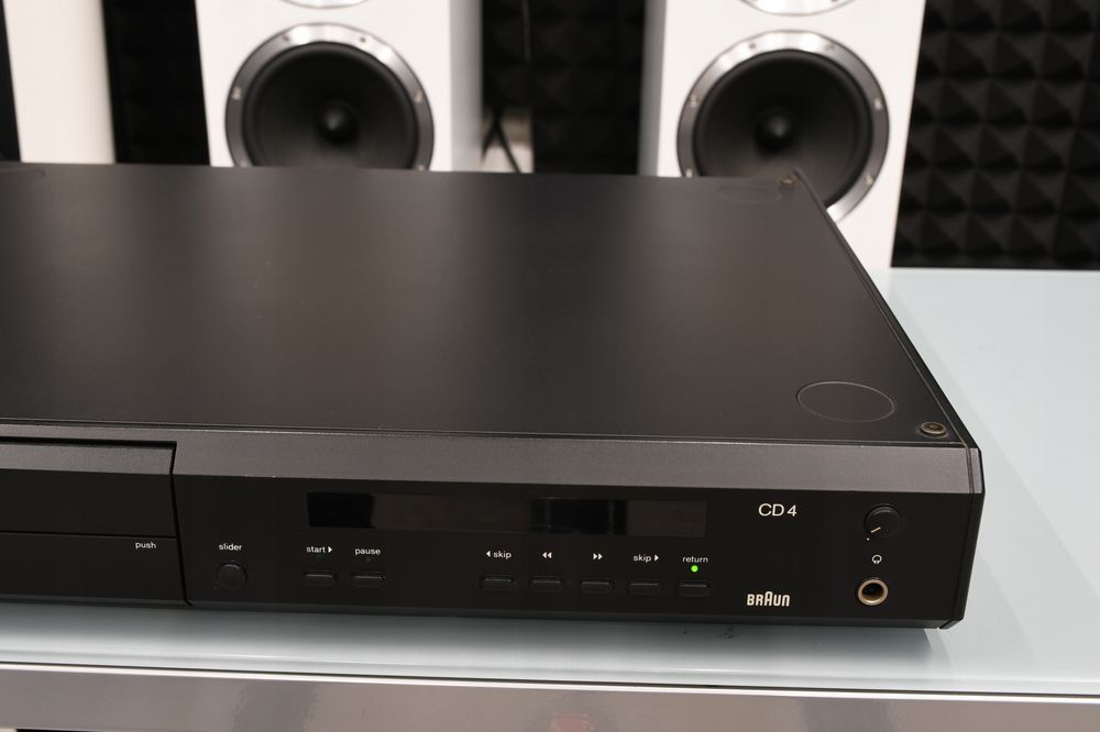 odtwarzacz CD Braun Atelier CD4 sprawny Wysoka półka, świetny dźwięk!