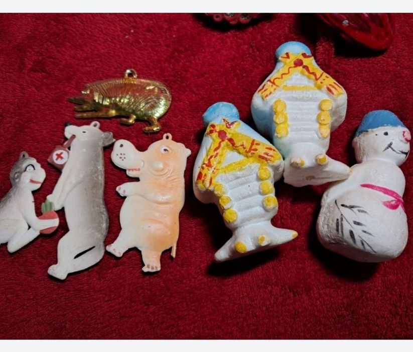 Новогодние ёлочные игрушки СССР