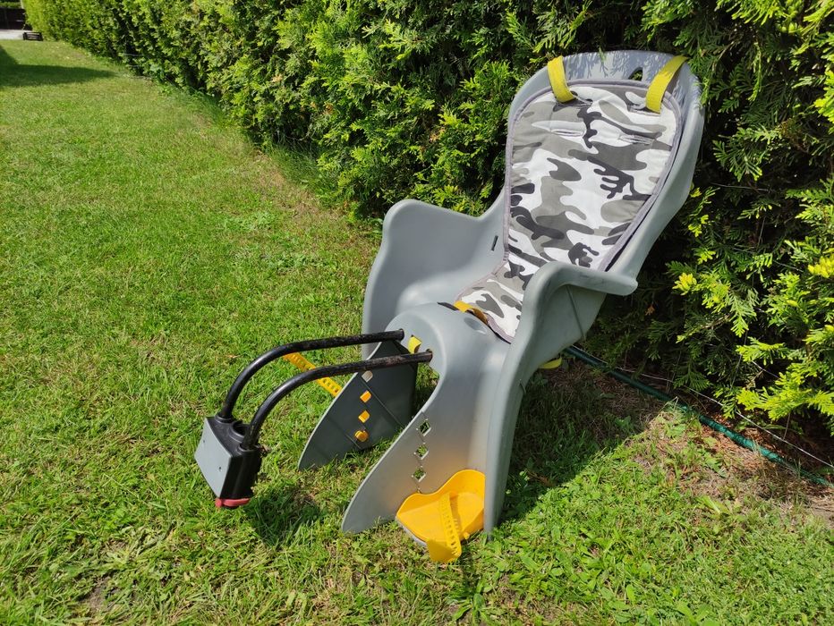 Fotelik rowerowy dla dziecka, tylny, bdb