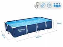 OKAZJA Basen stelażowy 400x211x81 Bestway 56424