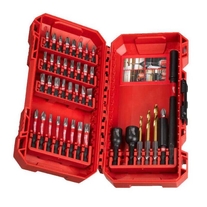 Набір біт SHOCKWAVE PACKOUT MILWAUKEE, (40шт) / 4932492004