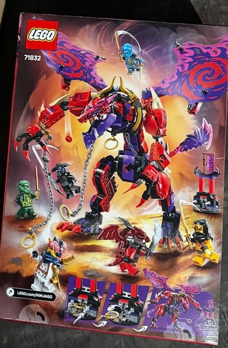 LEGO Ninjago Smok chaosu Kiełogrzmot 71832