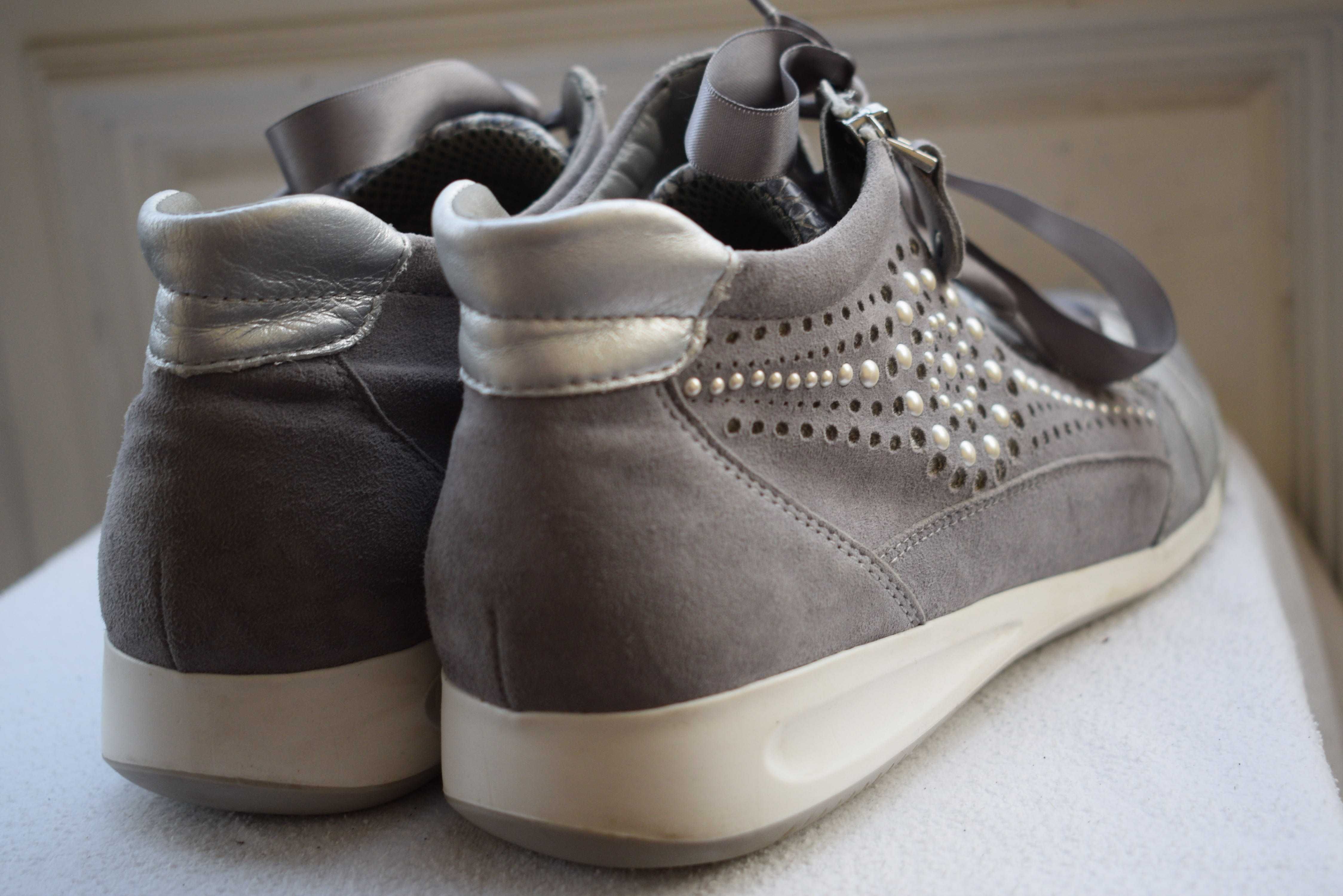 кожаные кроссовки кеды сникеры ботинки Ara р. 42 27,3 см
