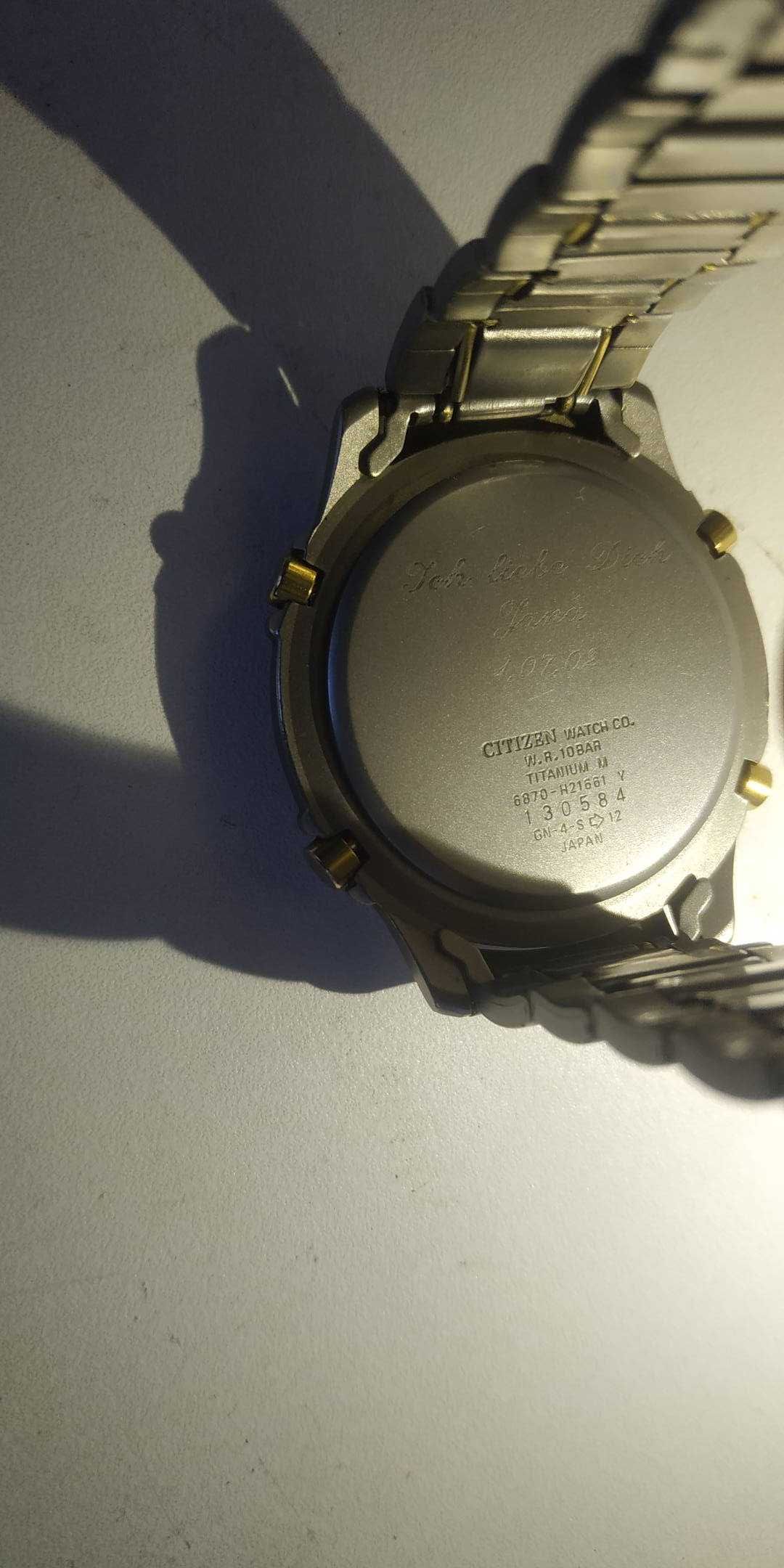 Часы мужские Citizen Titanium WR 100