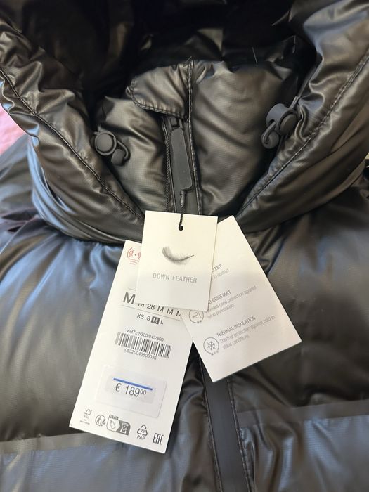 Новий пуховик Zara